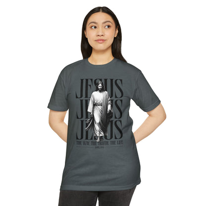 Jesus Graphic T‑Shirt — The Way The Truth The Life Faith Tee
