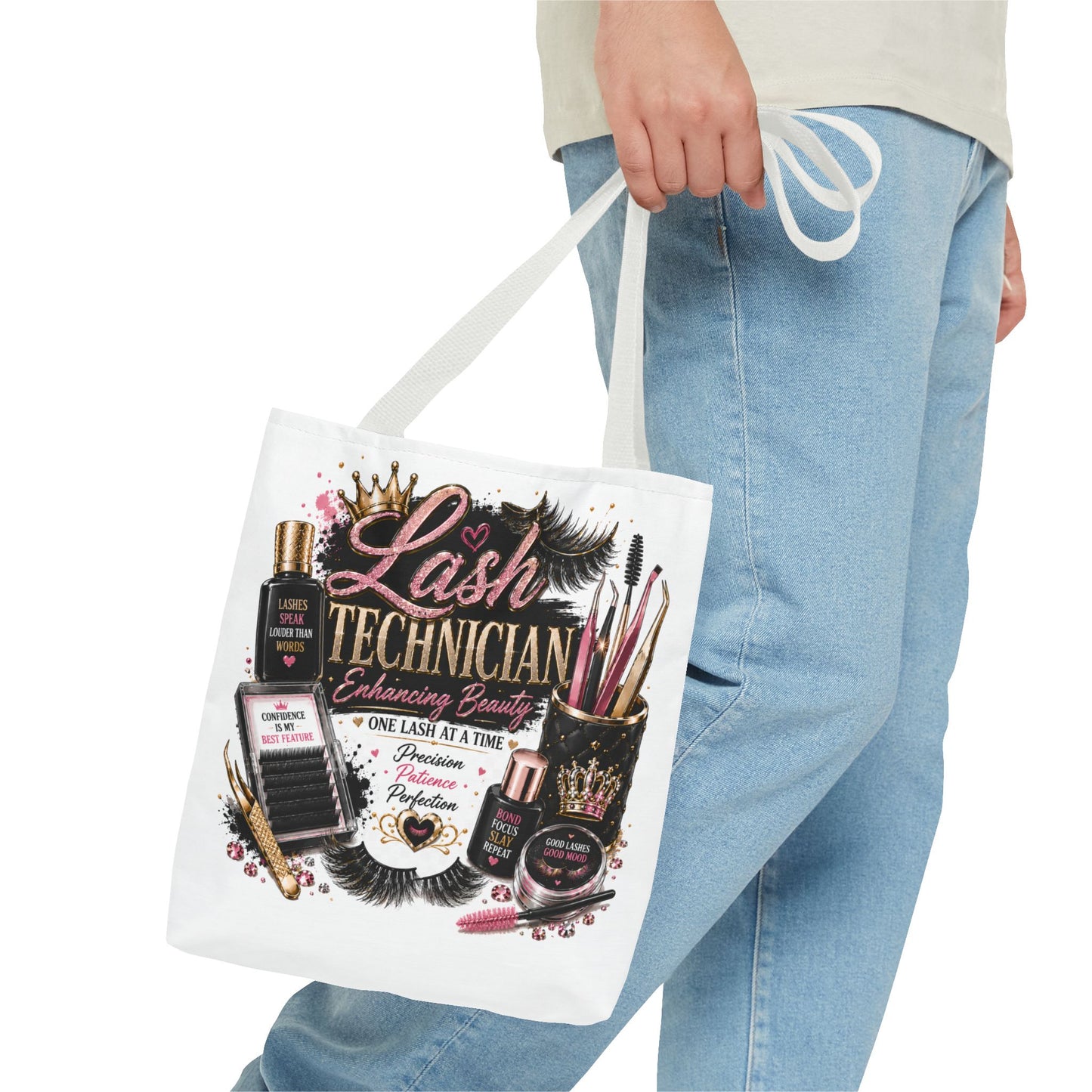 Lash Technician Tote Bag – Beauty Tools Makeup Artist Gift