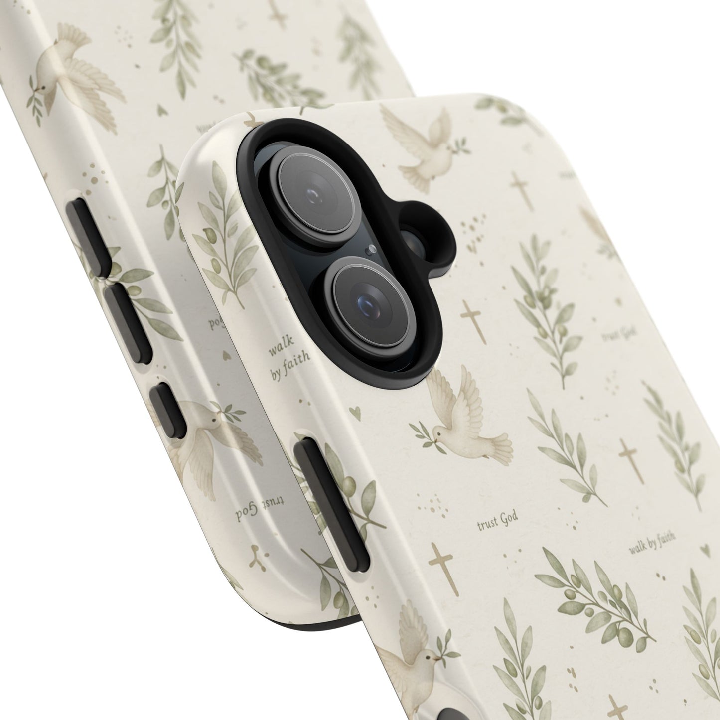 Walk By Faith Phone Case | Christian Floral iPhone Case
