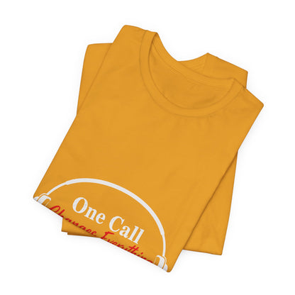 One Call Changes Everything Headset Tee — Dispatcher & Emergency Responder Shirt