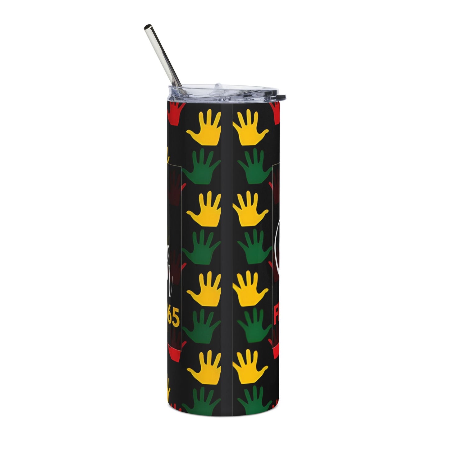 20oz Freedom Tumbler — Juneteenth Celebration Stainless Steel Travel Cup