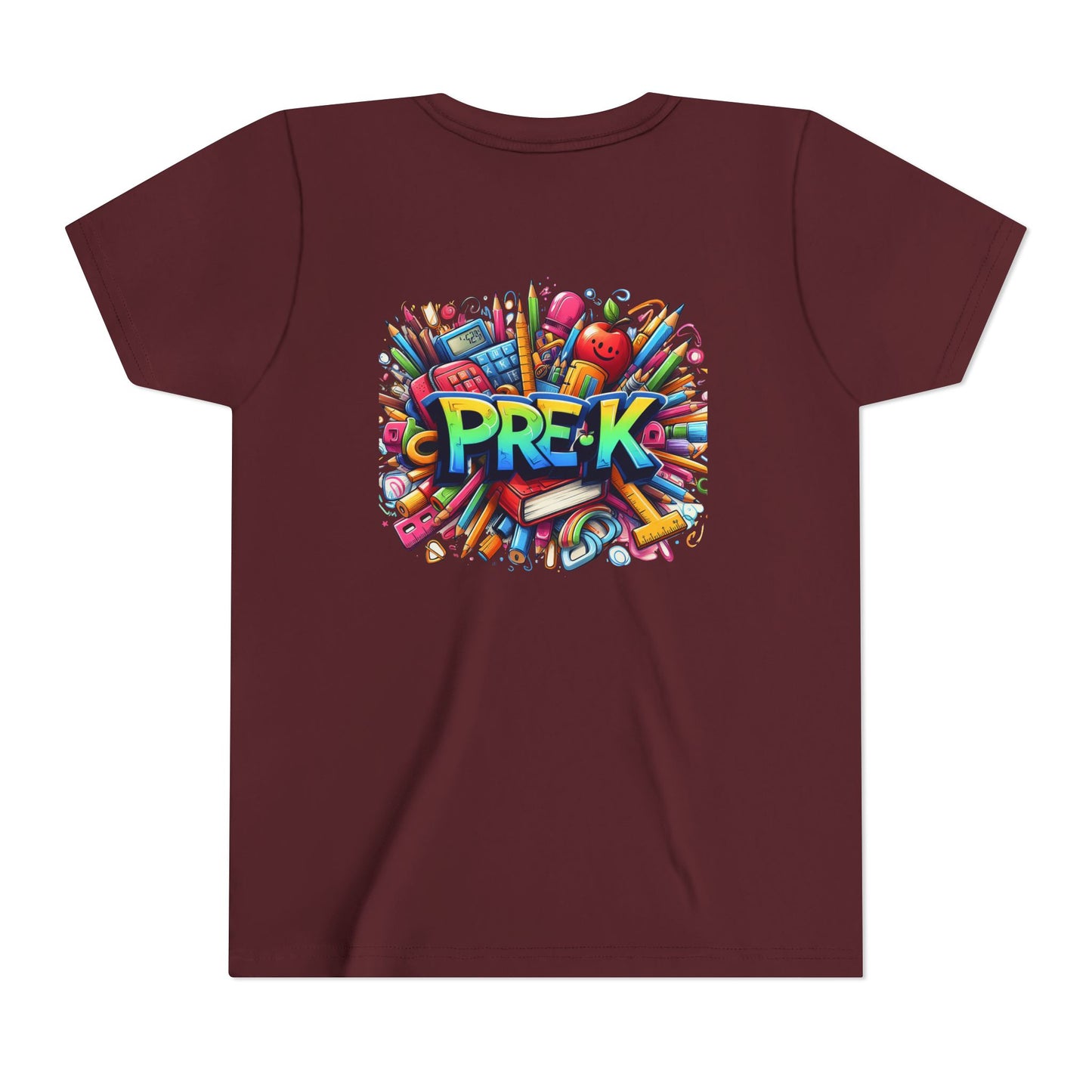 PRE-K Kids Tee — Colorful Back-to-School Pre-K Shirt for Preschoolers