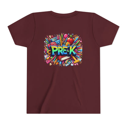 PRE-K Kids Tee — Colorful Back-to-School Pre-K Shirt for Preschoolers