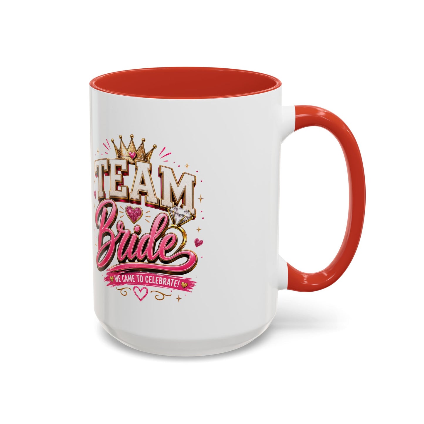 Team Bride Coffee Mug — 'Team Bride' Bachelorette Accent Mug (11/15oz)
