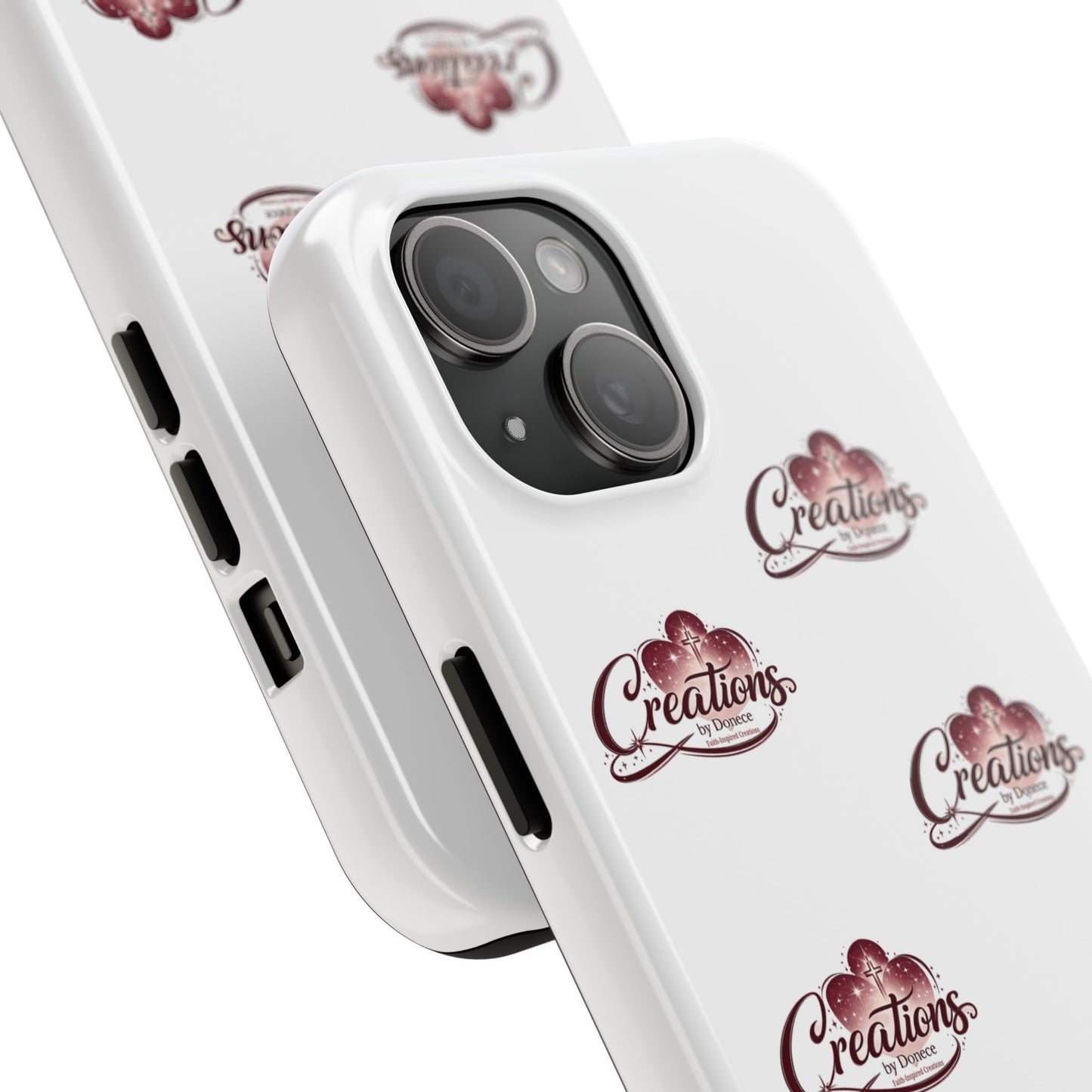 Logo Pattern Tough Phone Case — Creations Repeat Design