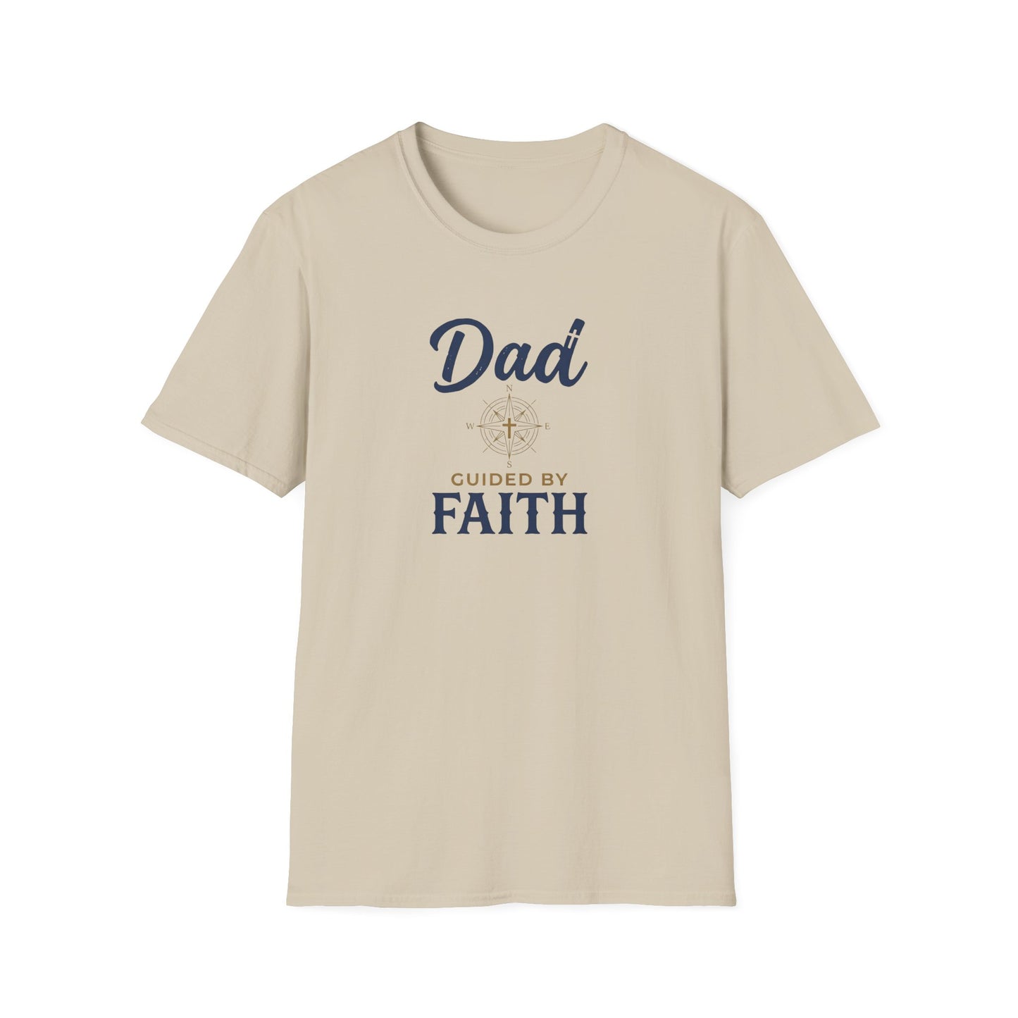 Dad Guided by Faith T-Shirt
