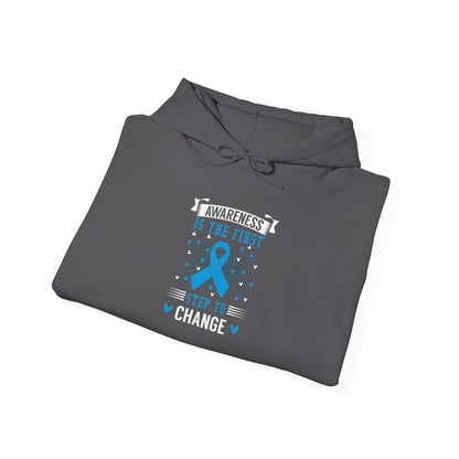 Awareness Is The First Step To Change' Hoodie