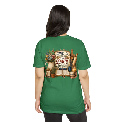 Daily Bread T-Shirt — Vintage Kitchen Bible Design