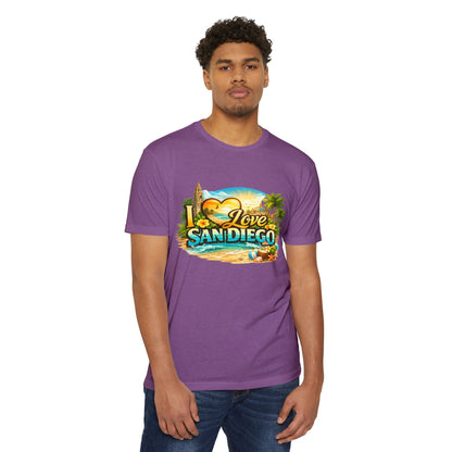 I Love San Diego T-Shirt — Vintage Beach Vacation Tee