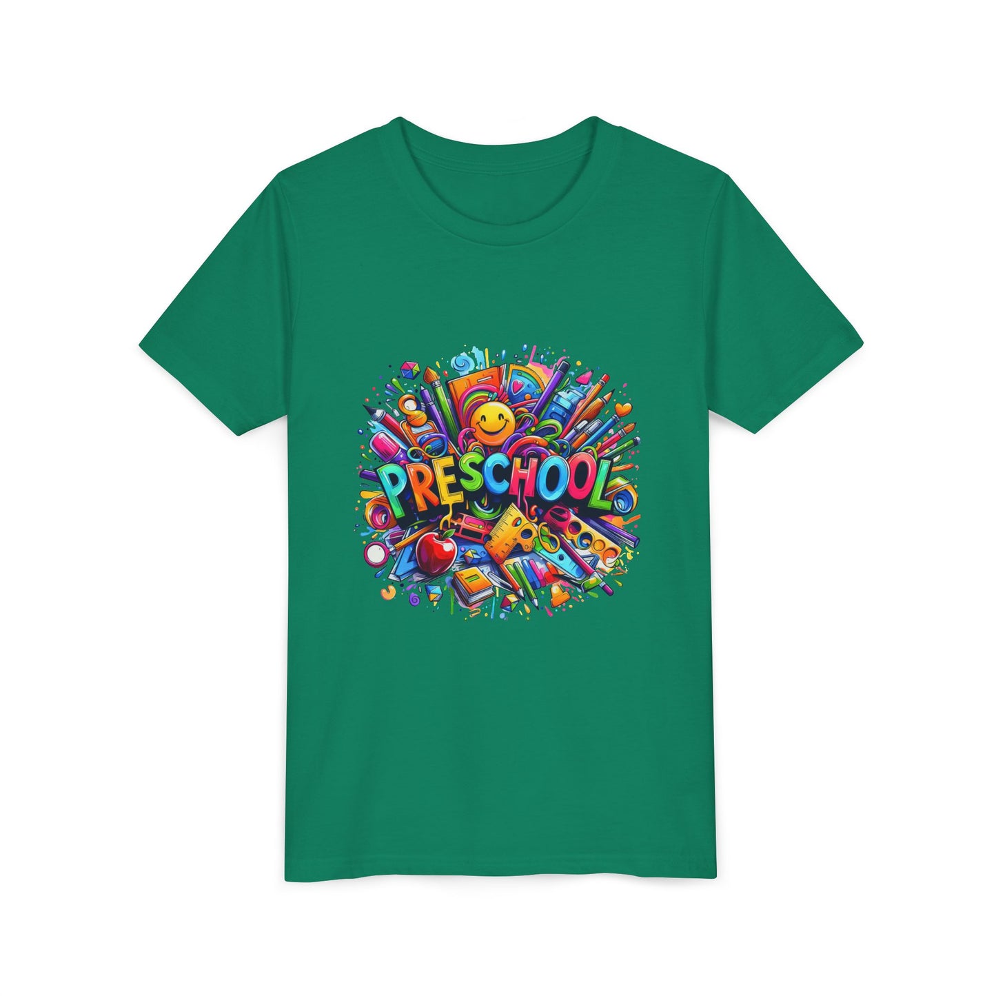 Preschool Kids T-Shirt — Colorful Preschool Design