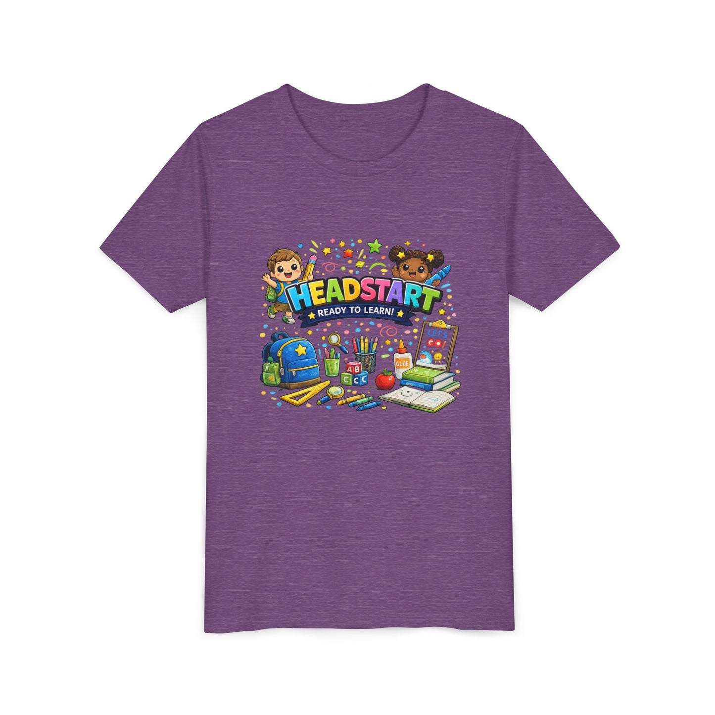 Headstart Kids T-Shirt - Ready to Learn Back-to-School Tee