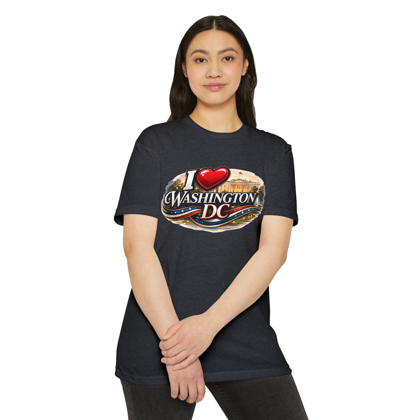 I  Washington DC T-Shirt — Vintage DC Souvenir Tee