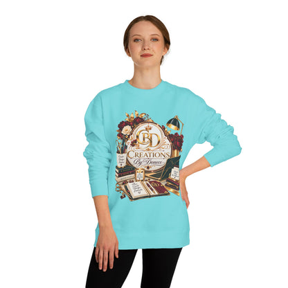 Crewneck Sweatshirt — Vintage Desk Creations Logo
