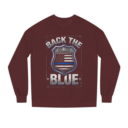 Back the Blue Sweatshirt — Police Support Crewneck