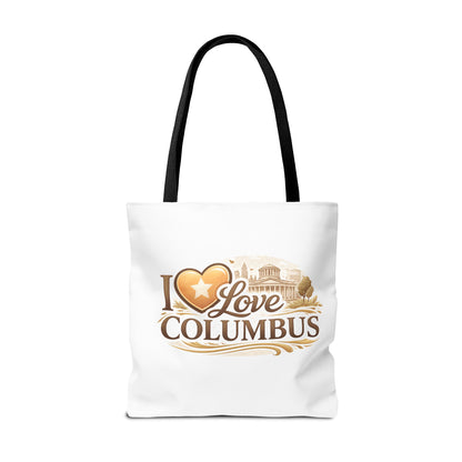 Columbus City Tote Bag — I Love Columbus Souvenir Tote