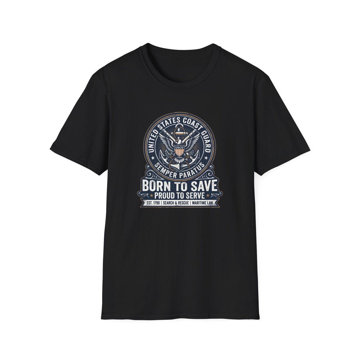 Coast Guard 'Born to Save' T-Shirt