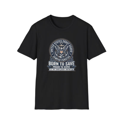 Coast Guard 'Born to Save' T-Shirt