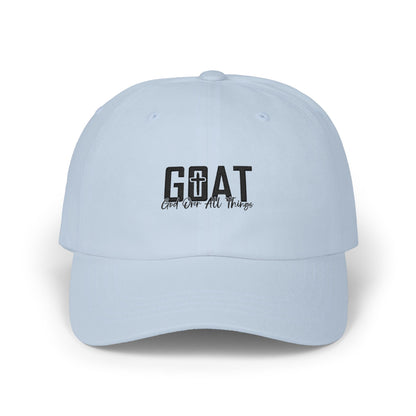 Dad Cap — GOAT (Greatest Of All Time) Embroidered Classic Baseball Hat
