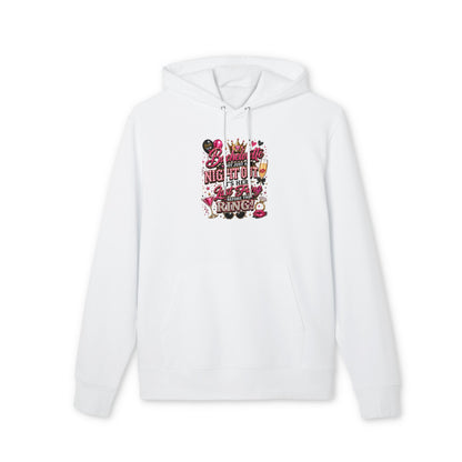 Bachelorette Night Out Hoodie — "It's Her Last Night" Party Pullover