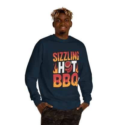Sizzling Hot BBQ Sweatshirt — Grilling Graphic Crewneck