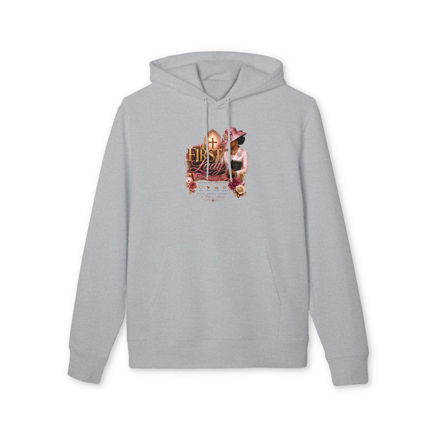 First Lady Church Hoodie – Elegant Faith-Based Women's Pullover