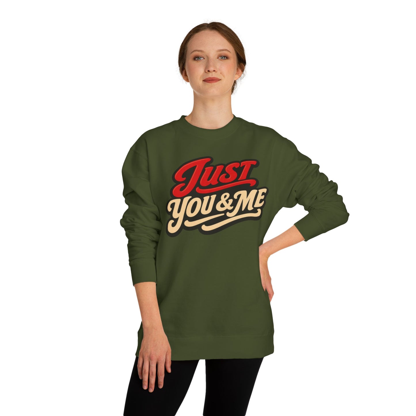 Just You & Me Sweatshirt – Retro Couples Crewneck