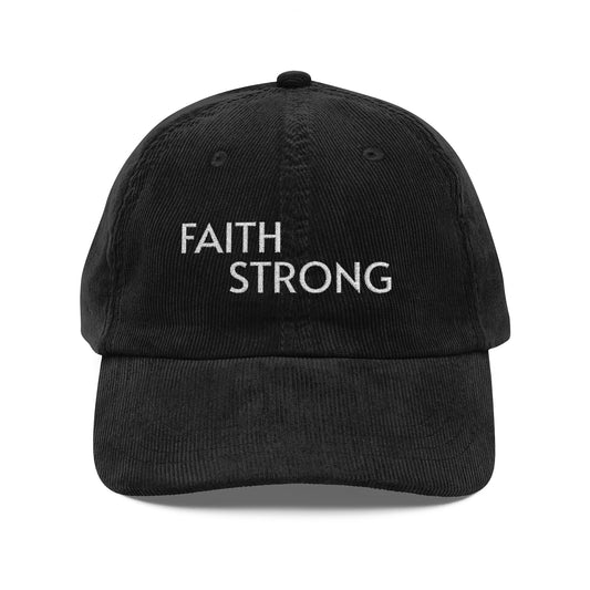 Vintage Corduroy Cap (Embroidery)