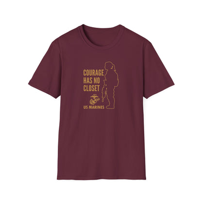 US Marines “Courage Has No Closet” T-Shirt