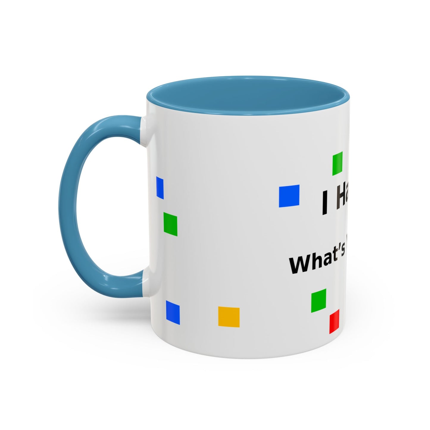 Autism Awareness Coffee Mug - "I Have Autism, What's Your Superpower?" Accent Mug