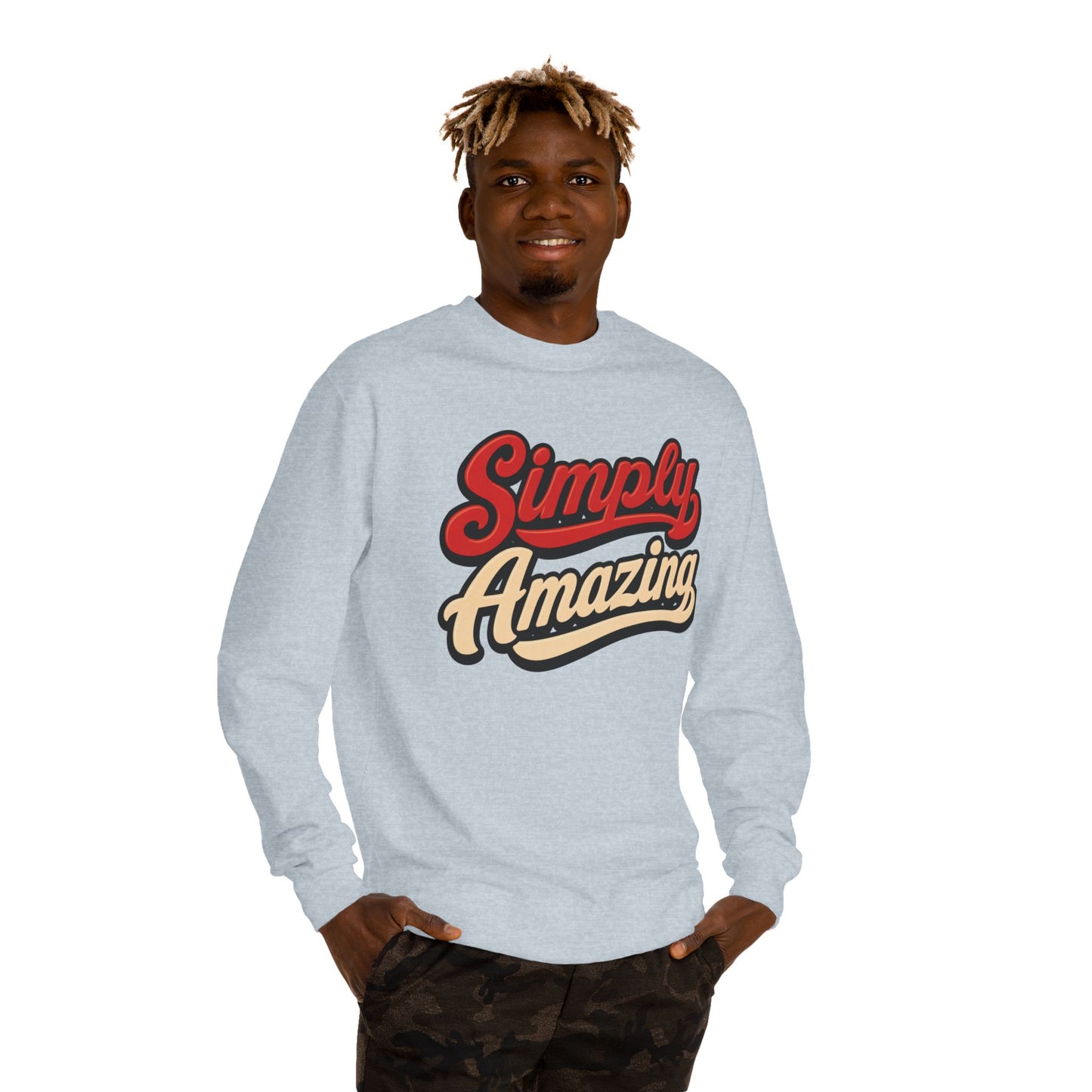 Simply Amazing Retro Crewneck Sweatshirt
