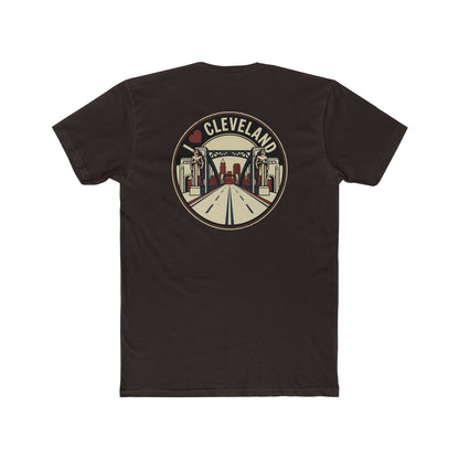 Cleveland Retro Cityscape Tee — I  Cleveland Graphic T‑Shirt