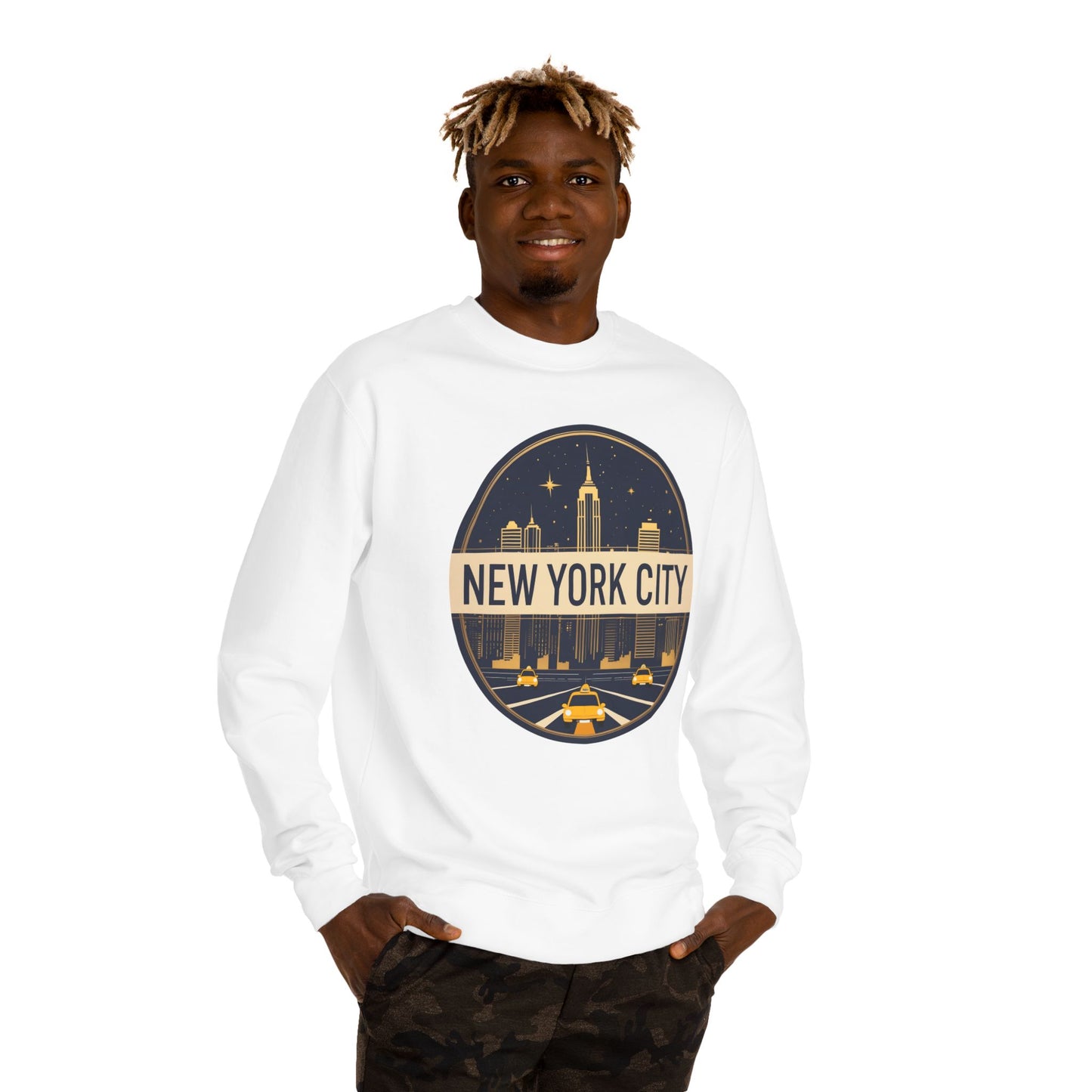 New York City Vintage Skyline Sweatshirt