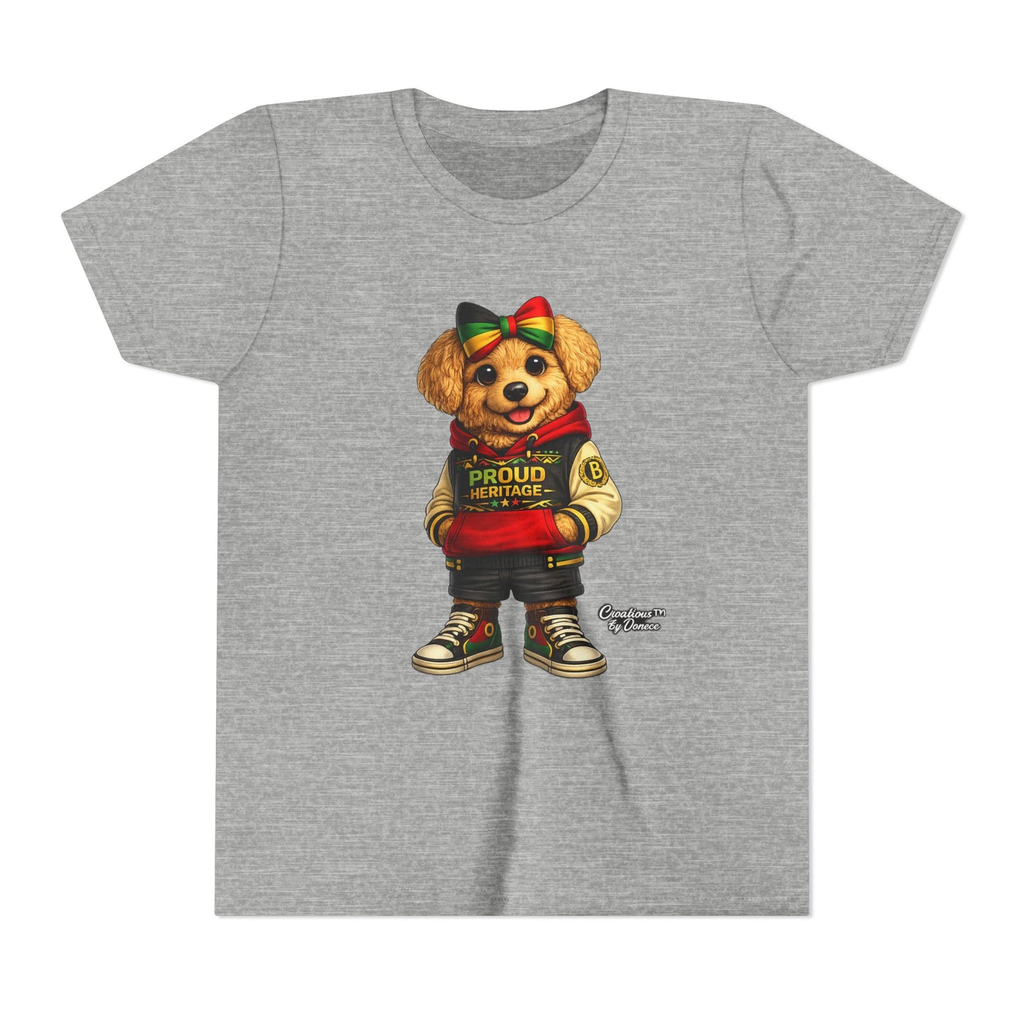 Kids Rasta Bear 'Proud Heritage' Tee
