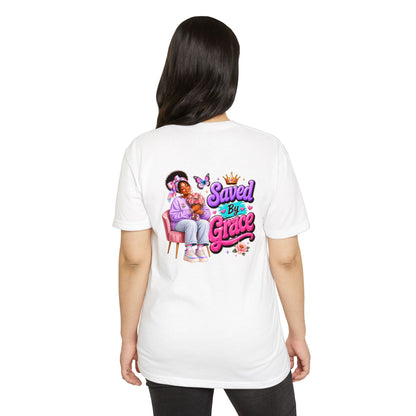 Saved By Grace T-Shirt — Faith-Inspired Graphic Tee