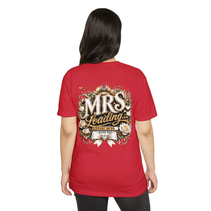Mrs Loading T-Shirt — Bridal Pregnancy Announcement Tee
