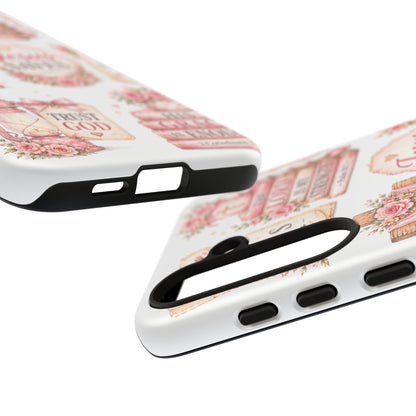Faith Phone Case — 'Jesus Saves' Floral Christian Scripture iPhone Case