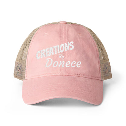 Women's Washed Mesh-Back Cap