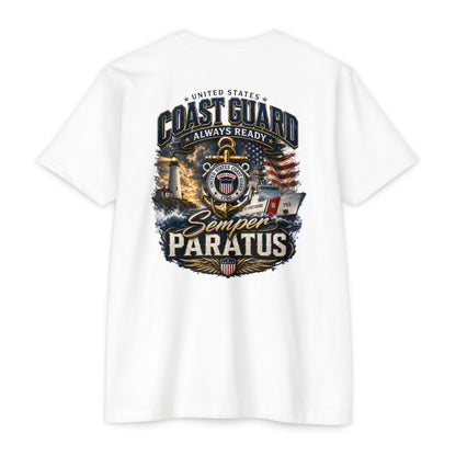 Coast Guard Semper Paratus T-Shirt – U.S. Coast Guard Veteran Tee