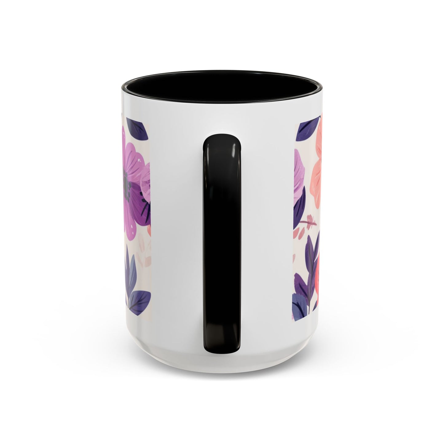 Mother Peace Floral Coffee Mug — "A quiet light, a guiding hand..." Memorial Tribute Mug
