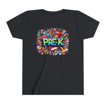 PRE-K Kids Tee — Colorful Back-to-School Pre-K Shirt for Preschoolers