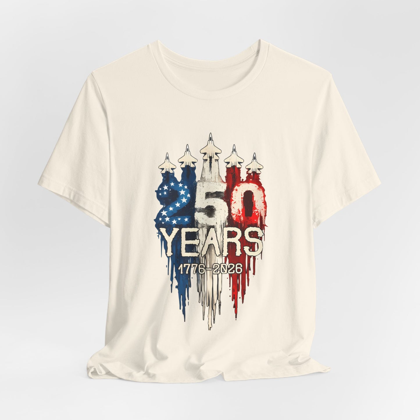Independence 250th Anniversary Tee — "250 Years 1776–2026" Patriotic T-Shirt