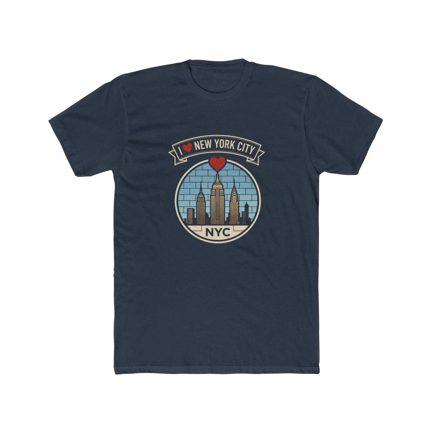 NYC Skyline T-Shirt — I  New York City Graphic Tee