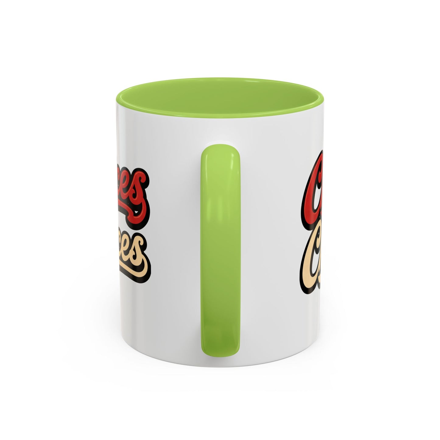 Choices Retro Accent Coffee Mug — Vintage Script 11/15oz