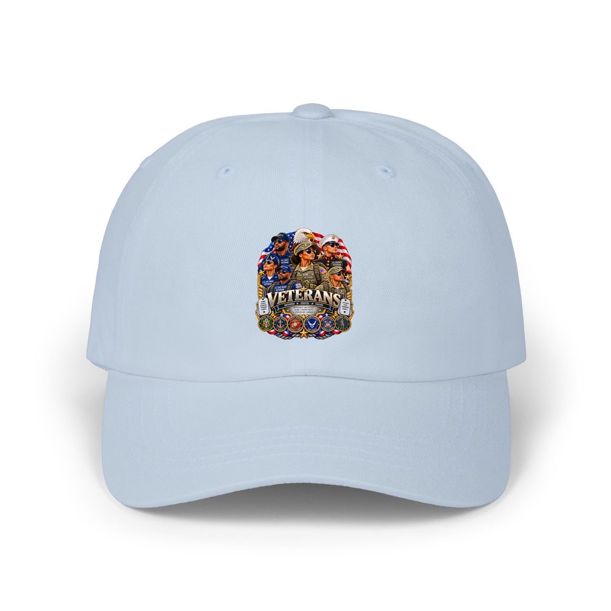Dad Cap - Vintage Floral 'Wilderness' Patch Baseball Hat