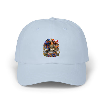 Dad Cap - Vintage Floral 'Wilderness' Patch Baseball Hat