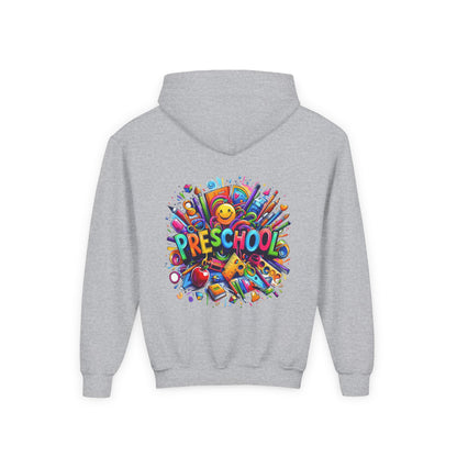 Preschool Kids Hoodie — Colorful Back-to-School Preschool Design