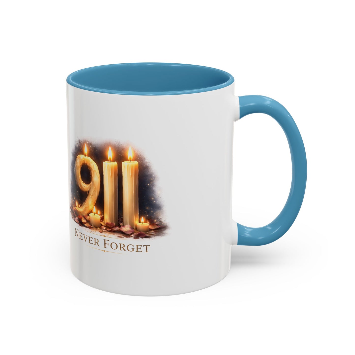 9/11 Never Forget Memorial Coffee Mug