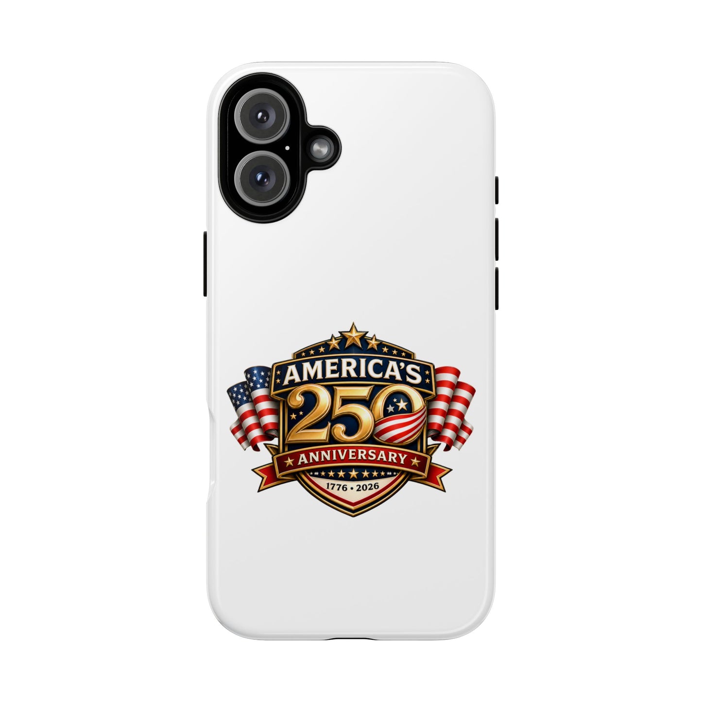 25th Anniversary Patriotic Phone Case — America’s Celebration Design