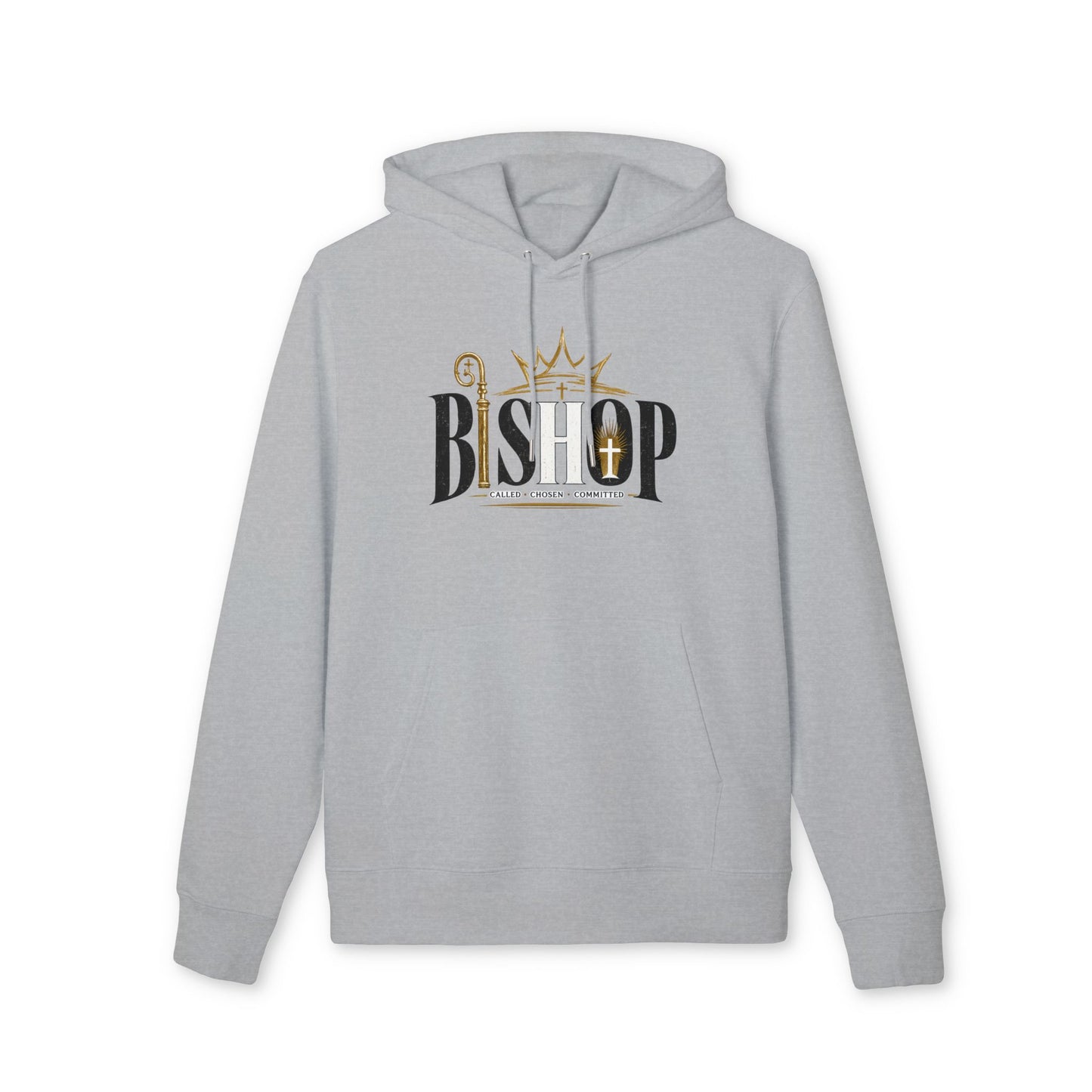 Bishop Crown Logo Hoodie — Royal Church Leader Apparel