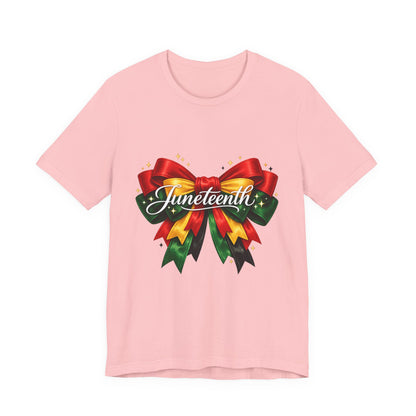 Juneteenth Ribbon Tee — Juneteenth Celebration T-Shirt